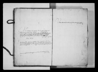 136 vues Commune d'Arnaud-Guilhem. 1 G 3 : livre des charges et décharges, 1780-1790 (pas d'ordre chronologique)