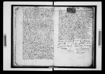 27 vues Commune d'Aurignac. 1 D 1 : registre des délibérations du conseil municipal, 1701-1708