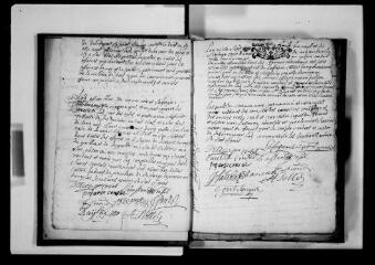 118 vues Commune d'Aurignac. 1 D 2 : registre des délibérations du conseil municipal, 1719-1751