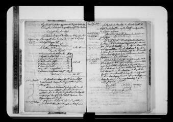 124 vues Commune d'Albiac. 1 D 1 : registre des délibérations du conseil municipal, an XIII, 1er floréal-1847, 11 mai