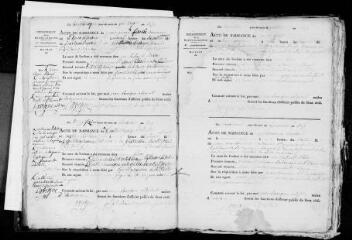 117 vues Anan. 1 E 3, registre d'état civil : naissances, mariages, décès. (collection communale)
