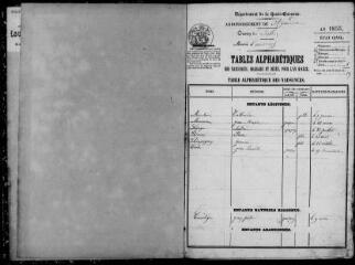 84 vues Ausseing. 1 E 9 registre d'état civil : naissances, mariages, décès. (collection communale)