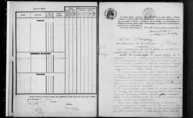 93 vues Ausseing. 1 E 10 registre d'état civil : naissances, mariages, décès. (collection communale)