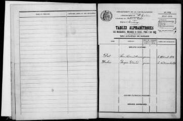 89 vues Ausseing. 1 E 13 registre d'état civil : naissances, mariages, décès. (collection communale)