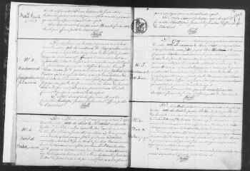 184 vues Fontenilles. 1 E 9 registre d'état civil : naissances, mariages, décès. (collection communale)