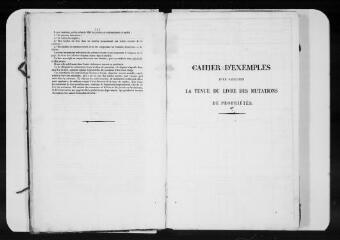 44 vues  - Commune de Mauzac. 1 G 5 : livre des mutations de propriétés, 1819 [-1839] (ouvre la visionneuse)
