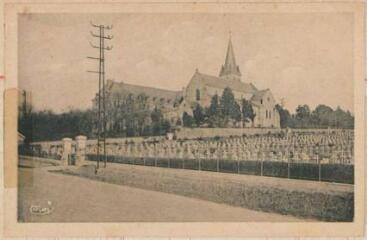 1 vue - Châtillon-sur-Marne (Marne) : cimetière militaire de Benson. - Mâcon : édition Combier, marque Cim, [entre 1914 et 1918]. - Carte postale (ouvre la visionneuse)