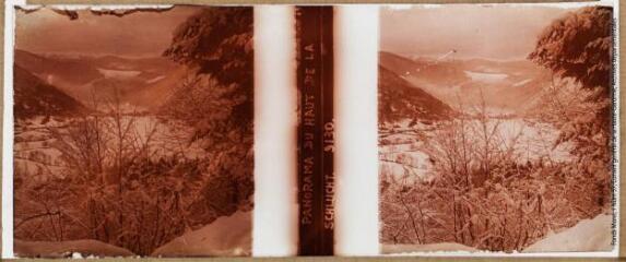 2 vues - Panorama du haut de la Schlucht. 9130. - [entre 1914 et 1918]. - Photographie (ouvre la visionneuse)