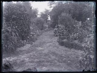 10 vues [Vues de l'arrière de la maison et de ses jardins], [entre 1900 et 1950]. - Photographie