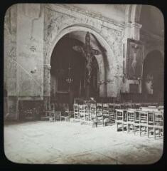 1 vue - Arles (Bouches-du-Rhône) : intérieur de l\'église de la Major. - 1913. - Photographie (ouvre la visionneuse)