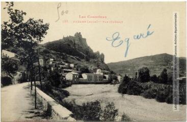 1 vue - Les Corbières. 188. Padern (Aude) : vue générale. - Toulouse : phototypie Labouche frères, marque LF au verso, [entre 1909 et 1925]. - Carte postale (ouvre la visionneuse)