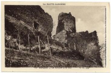 2 vues La Haute-Garonne. 637. Aurignac : les remparts et la tour. XO 1979. - Toulouse : éditions Pyrénées-Océan, Labouche frères, [entre 1939 et 1945]. - Carte postale