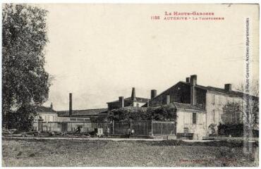2 vues La Haute-Garonne. 1155. Auterive : la teinturerie. - Toulouse : phototypie Labouche frères, marque LF au verso, [1918]. - Carte postale