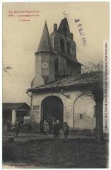 1 vue La Haute-Garonne. 1854. Pechbonnieu : l'église. - Toulouse : phototypie Labouche frères, marque LF au verso, [1911], tampon d'édition du 19 mai 1918. - Carte postale