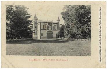 1 vue Croix-bénite : Aucamville (Hte-Garonne). - [Toulouse : phototypie Labouche frères], marque LF au verso, [1905]. - Carte postale