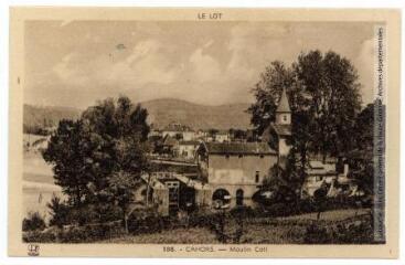 1 vue - Le Lot. 186. Cahors : moulin Coti. - Toulouse : éditions Pyrénées-Océan, Labouche frères, marque LF, [entre 1937 et 1950, réédition]. - Carte postale (ouvre la visionneuse)