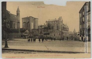 1 vue - Le Tarn. 564. Albi : place Sainte-Cécile et archevêché. - Toulouse : phototypie Labouche frères, [entre 1905 et 1937]. - Carte postale (ouvre la visionneuse)