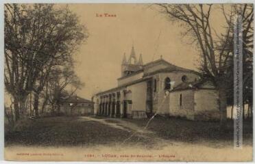 1 vue - Le Tarn. 1091. Lugan, près Saint-Sulpice : l\'église. - Toulouse : phototypie Labouche frères, [entre 1905 et 1937]. - Carte postale (ouvre la visionneuse)