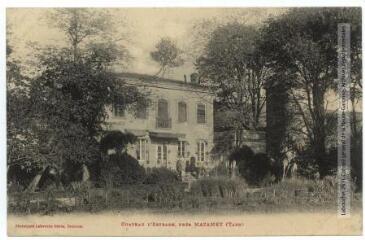 1 vue - Château l\'Estrade, près Mazamet (Tarn). - Toulouse : phototypie Labouche frères, [entre 1905 et 1937]. - Carte postale (ouvre la visionneuse)