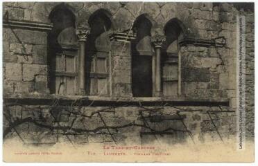 1 vue - Le Tarn-et-Garonne. 518. Lauzerte : vieilles fenêtres. - Toulouse : phototypie Labouche frères, [entre 1905 et 1925]. - Carte postale (ouvre la visionneuse)