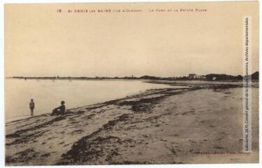 1 vue - 18. Saint-Denis-les-Bains (Ile d\'Oléron) : le port et la petite plage. - Toulouse : phototypie Labouche frères, [entre 1918 et 1937]. - Carte postale (ouvre la visionneuse)
