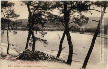 1 vue  - La Montagne Noire. 219. Revel : le bassin de Saint-Ferréol. - Toulouse : phototypie Labouche frères, marque LF au verso, [entre 1918 et 1937]. - Carte postale (ouvre la visionneuse)