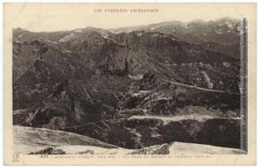2 vues - Les Pyrénées Ariégeoises. 441. Montagnes d\'Orlu, près d\'Ax : vue prise du sommet du Tarbesou (2400 m.). - Toulouse : phototypie Labouche frères, [entre 1918 et 1937]. - Carte postale (ouvre la visionneuse)