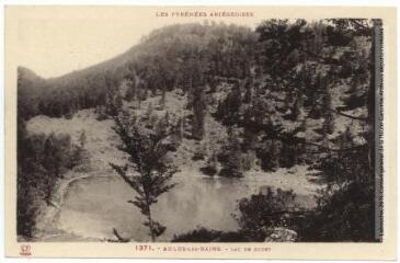 2 vues - Les Pyrénées Ariégeoises. 1371. Aulus-les-Bains : lac de Guzet. - Toulouse : phototypie Labouche frères, [entre 1930 et 1937]. - Carte postale (ouvre la visionneuse)