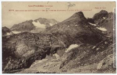 1 vue - Les Pyrénées (2e série). 1571. Col du port de Marcadau : le pic d\'Enfer (3030 m.). - Toulouse : phototypie Labouche frères, [entre 1930 et 1937]. - Carte postale (ouvre la visionneuse)