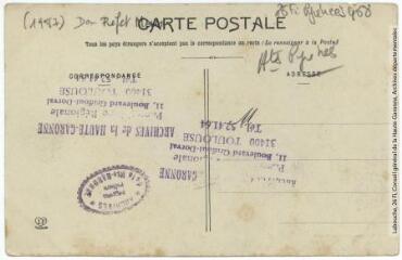 5 vues - Les Pyrénées (4e série). 138. Lannemezan : la rue Alsace-Lorraine. - Toulouse : phototypie Labouche frères, [entre 1905 et 1918]. - Carte postale (ouvre la visionneuse)