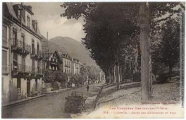 3 vues - Les Pyrénées Centrales (1re série). 314. Luchon [Bagnères-de-Luchon] : cours des Quinconces et parc. - Toulouse : phototypie Labouche frères, [entre 1918 et 1937]. - Carte postale (ouvre la visionneuse)