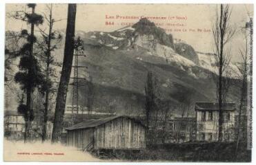 1 vue Les Pyrénées Centrales (1re série). 844. Cierp-de-Marignac (Haute-Garonne) : vue sur le pic de Gar. - Toulouse : phototypie Labouche frères, [entre 1905 et 1918]. - Carte postale