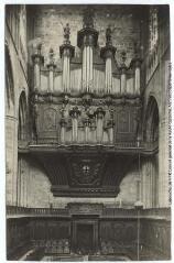 2 vues - Aude. 632. Narbonne : grand orgue de la cathédrale. - Toulouse : maison Labouche frères, [entre 1900 et 1940]. - Photographie (ouvre la visionneuse)