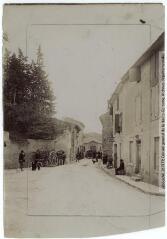2 vues - 361. Salles-d\'Aude : entrée du village : avenue de Coursan. - Toulouse : maison Labouche frères, [entre 1900 et 1920]. - Photographie (ouvre la visionneuse)