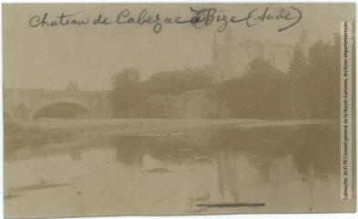 2 vues - Château de Cabezac à Bize[-Minervois] (Aude). - Toulouse : maison Labouche frères, [entre 1900 et 1920]. - Photographie (ouvre la visionneuse)