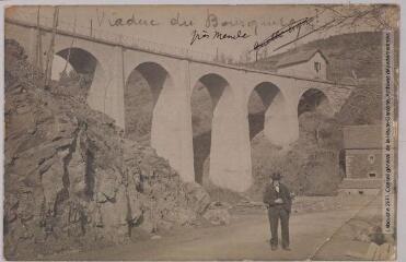 2 vues - Viaduc du Bousquet près Mende. - Toulouse : maison Labouche frères, [entre 1900 et 1920]. - Photographie (ouvre la visionneuse)