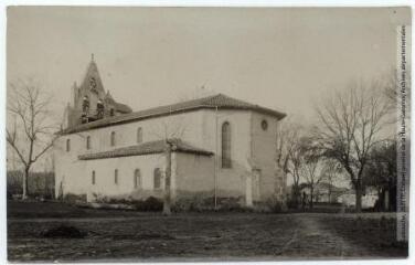 4 vues La Haute-Garonne. 916. Anan, près l'Isle-en-Dodon : l'église / [photographie Henri Jansou (1874-1966)]. - Toulouse : phototypie Labouche frères, marque LF, [1934]. - Carte postale