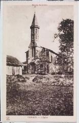 2 vues Haute-Garonne. Vignaux : l'église. - Toulouse : phototypie Labouche frères, marque LF, [entre 1905 et 1937]. - Carte postale