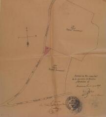 1 vue  - Extrait du plan cadastral de la commune de Bessières, section C. A. Robert. 21 mars 1898. Ech. n.d. (ouvre la visionneuse)