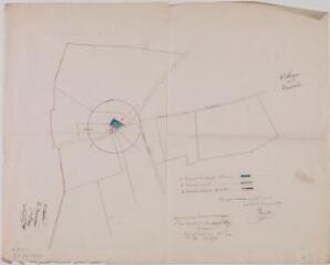 1 vue - [Commune de Couladère, cimetière, plan du terrain à acquérir]. Jean Lacaze, géomètre. 10 août 1875. Ech. 1/2500. (ouvre la visionneuse)