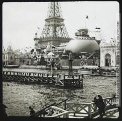 1 vue - La Seine et pavillon du Creusot (ouvre la visionneuse)