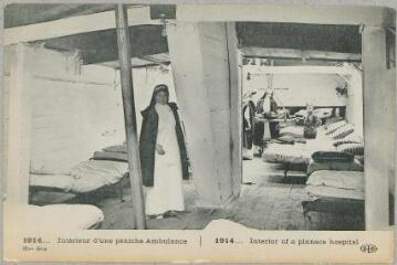 1 vue  - 18ème série. 1914... Intérieur d\'une péniche ambulance = 1914... interior of a pinnace hospital. - Paris : Ernest Le Deley, marque ELD, [entre 1914 et 1918]. - Carte postale (ouvre la visionneuse)