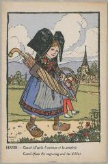 1 vue - 30. Gretel = Gretel / dessiné par Hansi, d\'après l\'estampe et la poupée. - Paris : P.J. Gallais, [entre 1914 et 1918]. - Carte postale (ouvre la visionneuse)