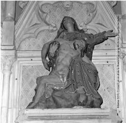 1 vue - Montesquieu-Volvestre : église Saint-Victor : Vierge de pitié / Jean Ribière photogr. - [entre 1950 et 1970]. - Photographie (ouvre la visionneuse)