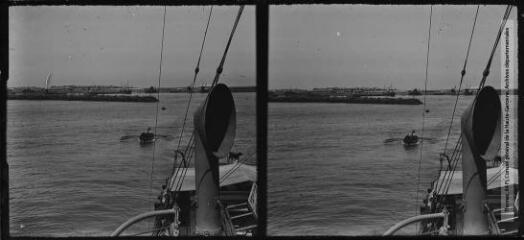4 vues - 112. Port de Fedhala : vue prise depuis le \'Vanneau\'. - 23 juin 1922 (ouvre la visionneuse)