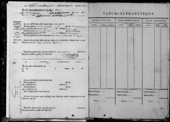 127 vues Rieumajou. 1 E 3, registre d'état civil : naissances, mariages, décès. (collection communale)