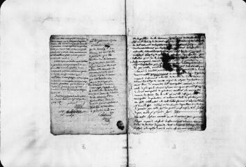 23 vues - Mémoire de Launac en réponse à ceux de Galembrun, pièces relatives à ce contentieux avec Galembrun ainsi que la propriété du bois du Tourguilh. (ouvre la visionneuse)