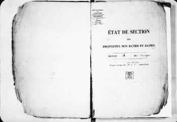 86 vues  - Commune de Soueich. 1 G 7 : État de sections, 1836 (ouvre la visionneuse)