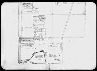 6 vues Grenade. CC 40 Cadastre : plans des terroirs de Sarrus, Vernet, Saulon, Combes, et autres.