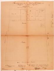 1 vue - Plan de la maison du sieur Lassalle que la commune de Montjoire se propose d\'acquérir. François Déjean, maçon, et Jacques-Simon Jouve.19 septembre 1848. Ech. 1/100. (ouvre la visionneuse)